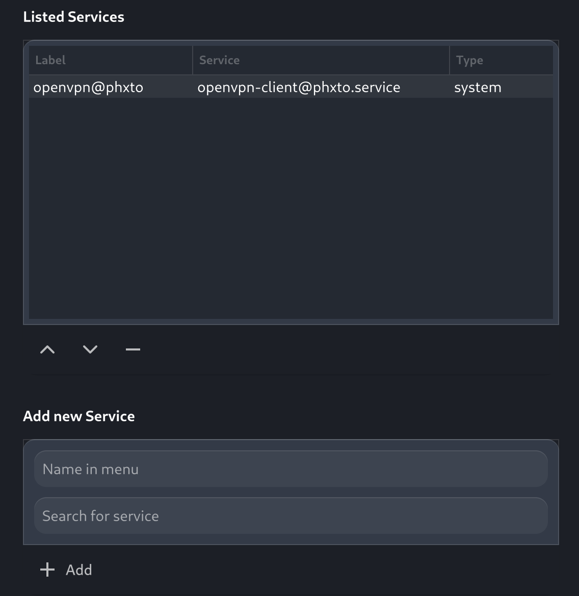 Systemd manager settings